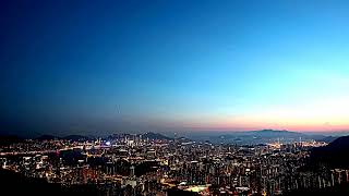 Time lapse from Kowloon Peak