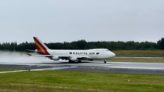 Runway 15 Takeoffs and Landings at Ted Stevens Anchorage International Airport