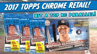 HUNTING FOR MY PC PLAYERS! - 2017 Topps Chrome Baseball Retail!