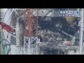 福島原発・警戒区域内ヘリ映像　第一原発（1 7）（12 02 28）