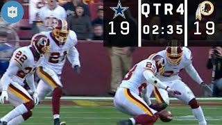 The Craziest Game-Winning Field Goal Sequence in NFL History! (Cowboys vs. Redskins Week 9, 2006)