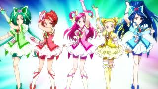 Pretty Cure All-Stars DX1 The Movie Yes Precure 5 GoGo English Fandub Motto/Speech