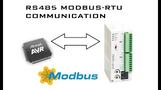 AVR ATMEGA88PA RS485 MODBUS-RTU communication