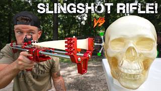 How Dangerous is a High-Powered Chinese Slingshot Rifle?!