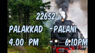 E01 Kozhikode to palani നല്ല ഒരു യാത്ര പോയാലോ #KozhikoderailwaystationFamilytalks #Palani