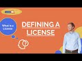 The definition of a License - Microsoft Volume Licensing Training