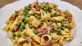 PASTA alla PAPALINA - RICETTA CREMOSA e Gustosa da Provare👨‍🍳