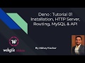 Deno Tutorial:  Installation, HTTP Server, Deno Routing, Deno MySQL & Deno Rest API with MySQL