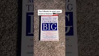 Top 3 BOOKS EVERY ASPIRING MILLIONAIRE MUST  READ IN 2022(GROW YOUR MINDSET)#shorts #investing
