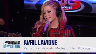 Avril Lavigne Performs an Acoustic Medley on the Stern Show (2013)