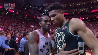 Last 5 mins of 2019 NBA Eastern Conf Final Game 6 Milwaukee Bucks vs Toronto Raptors (longer ending)