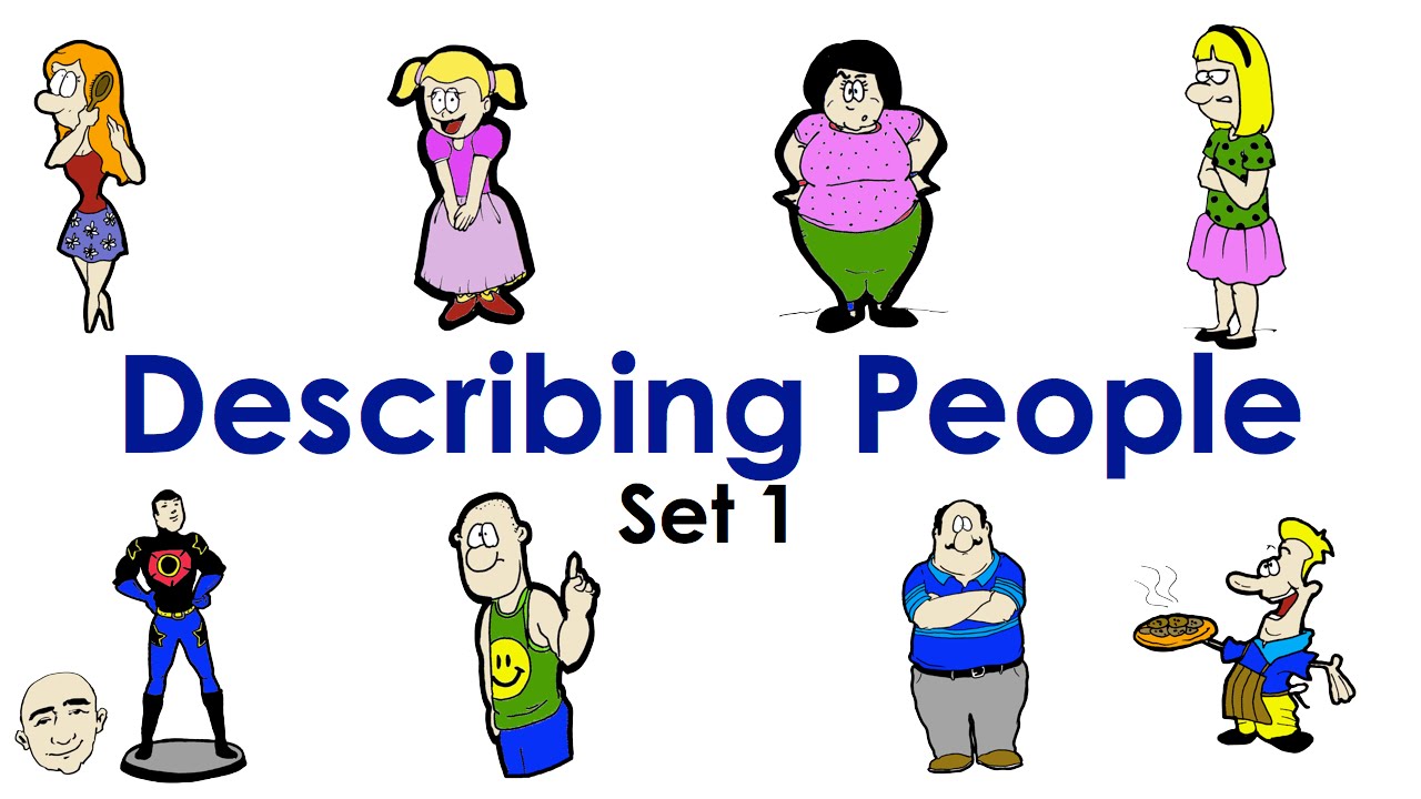 Describing People | English Conversation Practice | ESL - YouTube