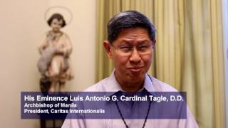 Cardinal Tagle for ANCOP Global Walk 2017