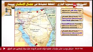 إبراهيم محلب : يجري العمل علي إنشاء تجمعات عمرانية جديدة في سيناء