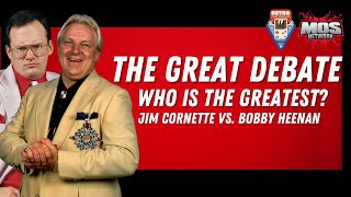 Live Retro Wrestling Show - The Great Debate #BobbyHeenan #JimCornette #WWF #WWE #WCW #NWA #SMW