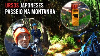 SUBI A MONTANHA DE BICICLETA E DESCOBRI ALGO... - VLOG HANDAYAMA | TEM URSOS NO JAPÃO?