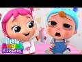 Oh no! Baby John is Sick Song | Little Angel And Friends Kid Songs