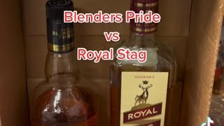 Blenders Pride vs Royal Stag