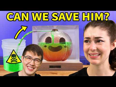 Preserving A Pumpkin With Chemicals & Resin (feat. NileRed)