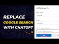 How to Add ChatGPT Search to Chrome (NEW AI UPDATE)