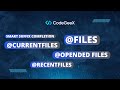 Master File Q&A and Smart Suffix Completion│CodeGeeX for Visual Studio