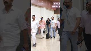 mammookka spotted at airport 😍 #mammootty #mammookka #shorts #short #latest