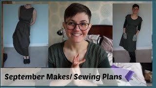 September Makes and October Sewing Plans (2017)