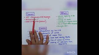 Siltation... Causes, effects and control !!