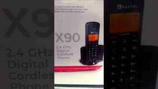 Beetel x90 cordless landline phone for home #shorts #youtubeshorts #ytshorts #shortvideo #unboxing