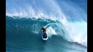 SUP Surfing Sunset Beach Northshore SUP Surf Stand Up Paddle HI Bruce Wong