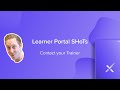 Learner Portal Series Ep. 3 - Contact your Trainer