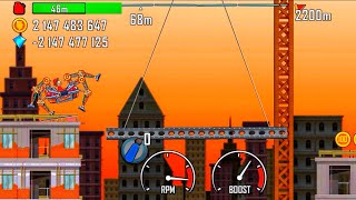 hill climb racing - carantula on construction 🚧  | android iOS gameplay  #414 Mrmai Gaming