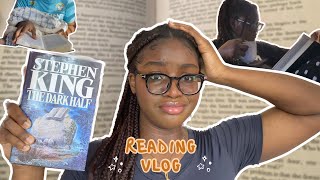 read my first stephen king book with me💀😨