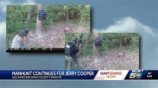 Manhunt continues for escaped Brown County inmate