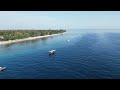 bali and gili islands by drone