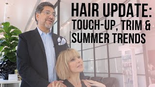 Hair Update: Summer Ready With a Brazilian Blowout | Dominique Sachse