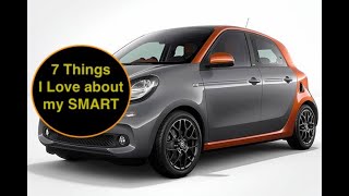 7 Things I Love About my Smart Car