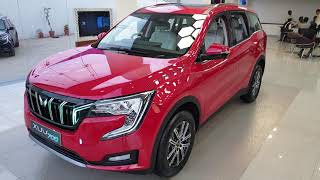 Mahindra XUV 700 Red Rage Color in 4K 60FPS | Exterior, Interior, Boot Space \u0026 3rd Row Space