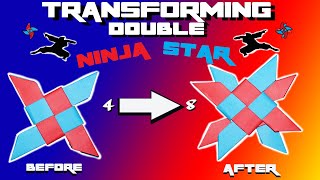 The Transforming Double Ninja Star! (Easy and Awesome)