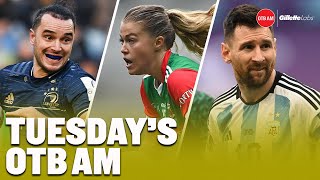 World Cup semi-finals preview, Cian Tracey on Champions Cup, Stephen Rochford, Sarah Rowe | OTB AM