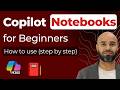 Copilot Notebook Explained | Docs, PDFs & Prompts