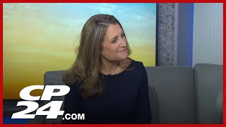 Freeland on Canada’s response to Trump's tariff threats