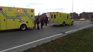 [HD] Gatineau - Un accident fait 1 blessé mineur - 18 Novembre 2011