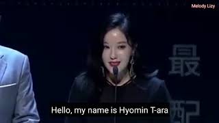 [Engsub] - MC Park HyoMin - The 12th Asian Flim Awadrs in MACAO