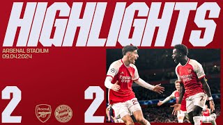 HIGHLIGHTS | Arsenal vs Bayern Munich (2-2) | Saka, Gnabry, Kane, Trossard | Cha
