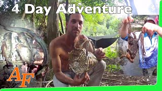 Catch n Cook a 4 day survival fishing hike and jungle cook EP.333