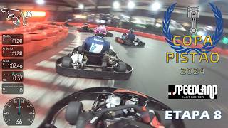 Kartódromo Speedland (Traçado Padrão) 13/12 (Etapa 8 - Copa Pistão 24) Largada P23 / Chegada P12