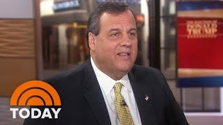 Chris Christie On Working Alongside Donald Trump In White House | TODAY