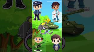 💐💐 Cartoon video ! Chutkule ! Police ! Ambulance ! #shorts #viral #trending