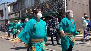 手踊り披露　上宿 山車の特別曳き廻し(iPhone版)  2022年5月3日　千葉県香取市佐原にて